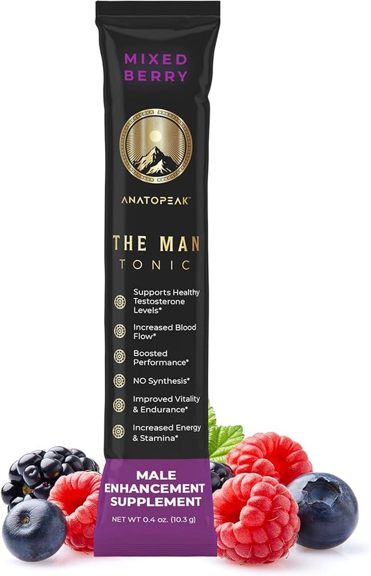 Male Enhancing Supplement Powder ??Testosterone Supplement for Men with Tongkat Ali, Maca Root