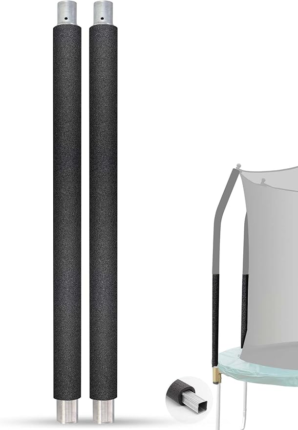 Trampoline Poles Replacement for Skywalker Or Jumpzylla,Galvanized Trampoline Enclosure Pole for Skywalker or Jumpzylla,Replace Parts#4201 4202 4135 OR for Jumpzylla 8ft 10ft&12ft 14ft