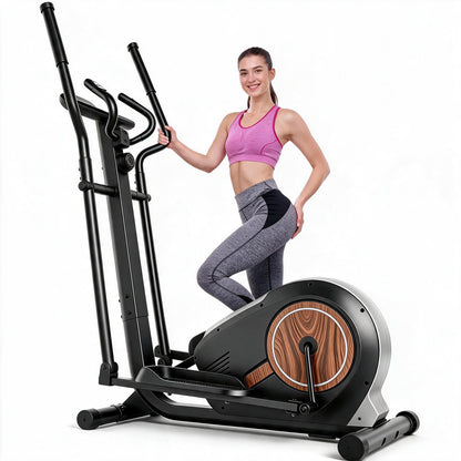 ANCHEER Elliptical Exercise Machine, Elliptical Trainer for Home Gym, Exercise Equipment 500Lbs Max