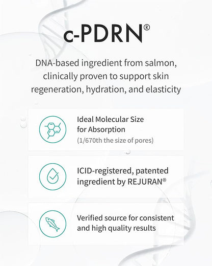 REJURAN® Perfect V Tighter Dual-Sheet Lifting Sheet Mask, c-PDRN® (4ea) ??Face & Jawline Lifting and Firming Original PDRN & Purecolla, Deep Moisturizing, Skin Tightening Anti-Aging Korean Skin Care