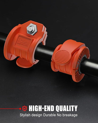 Barbell Clips 1 Inch Quick Release Weight Clamps 0.9-1.18inch Multi-Size Adjustable Olympic Clamps for Bars