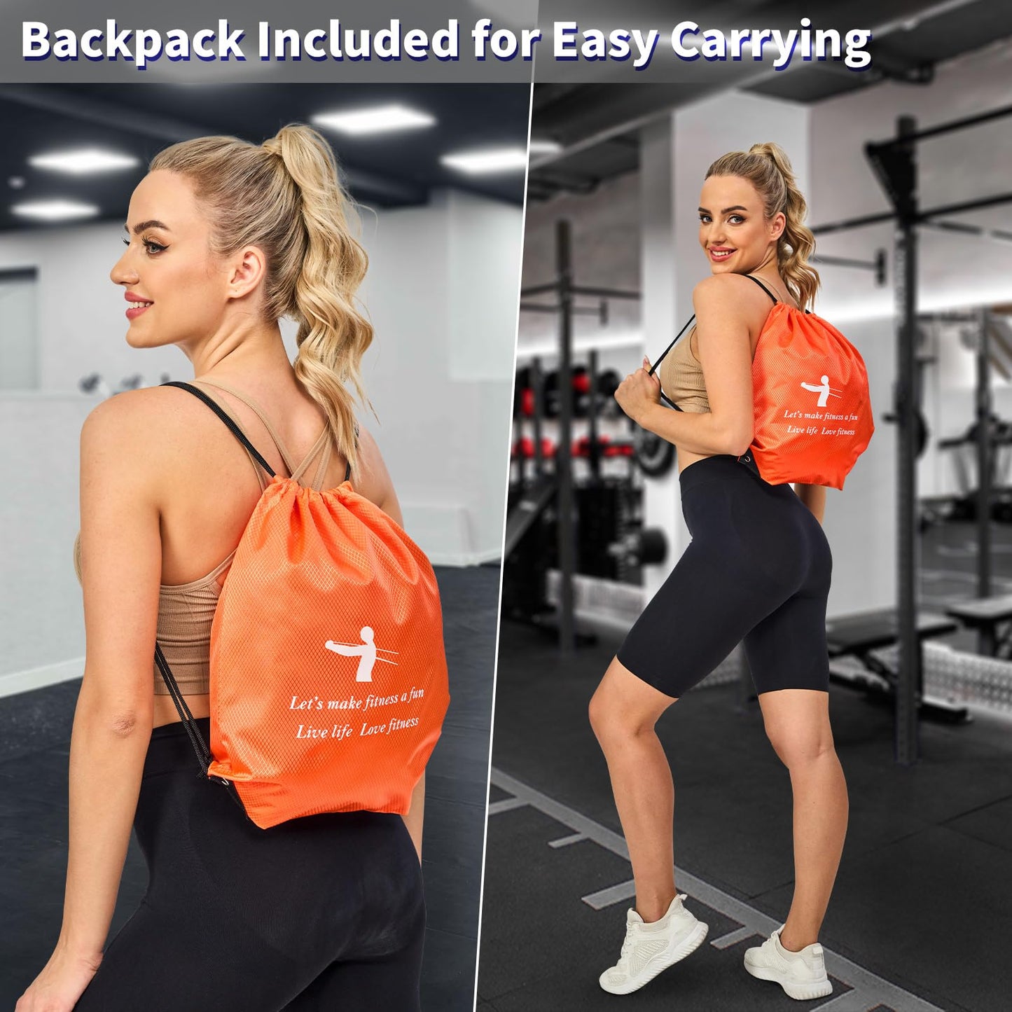 YONKFUL Pull Up Assistance Bands Set, Long Resistance Bands for Working Out