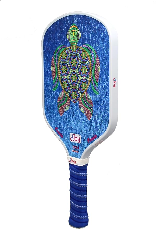 4Joy Pickleball Paddle Premio Series - Thermoformed Premium T700 Carbon Fiber Pickleball Paddless - Professional Pickleball Rackets for Women & Men - 16mm Honeycomb Core - USAP Approved