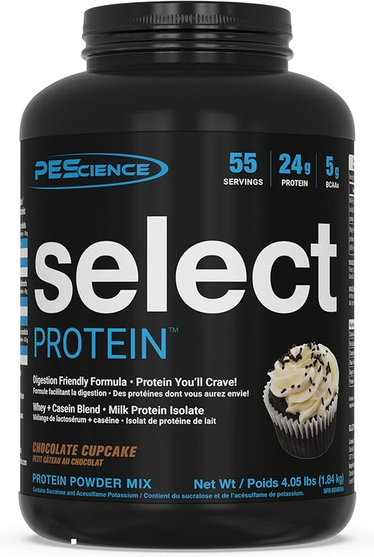 PEScience Select Protein Powder, Whey and Casein Blend, Clean Protein Powder for Women and Men, Low