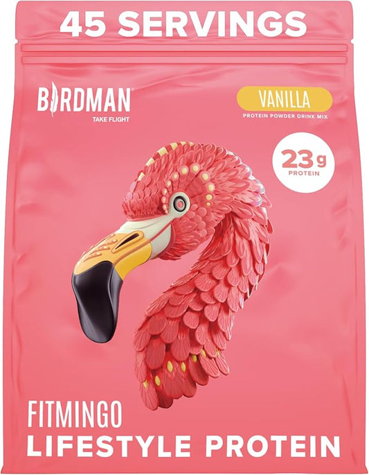 Fitmingo Vegan Protein Powder with Inositol, Collagen Boosters, Hyaluronic Acid and Vitamins | Low