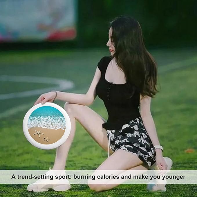 Sun and Snowflake Outdoor Flying Disc Hot and Cold Summer and Winter Element Ultimate Disc 175g for Boys Girls Men Women Birthday Christmas