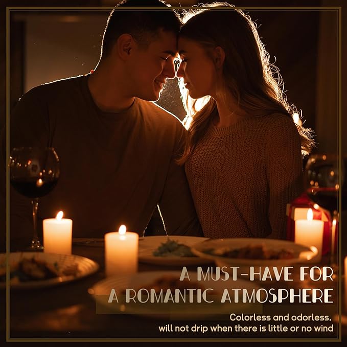 72PC White Pillar Candles Bulk 2 in x 3, 6, 8 Inch Long Burning Wax Pillar Candles Unscented Smokeless Dripless for Wedding Centerpieces Spa Lantern Fireplace Home Festival Party Decor