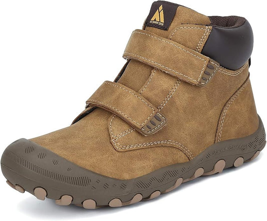 Mishansha Kids Hiking Boots Toddler Girls Boys Hiking Shoes Water-Resistant Anti-Collision Non-Slip