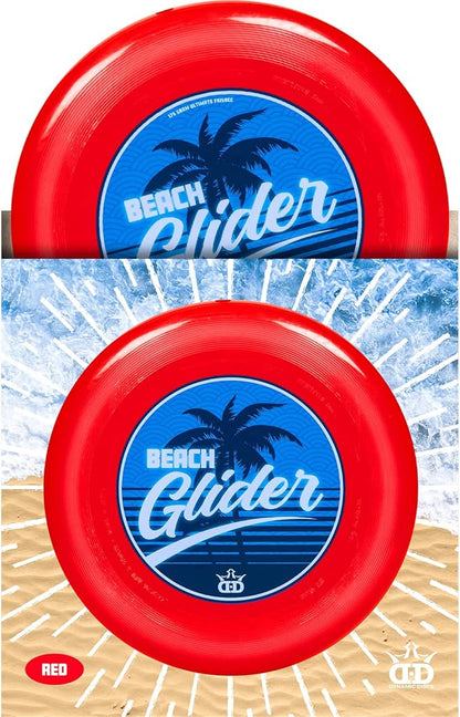Dynamic Discs Beach Glider Flying Disc, Catch and Throw Frisbee Discs Golf, Predictable Flight Pattern, 175g+, Red