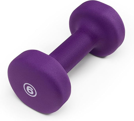 Marcy Colored Neoprene Dumbbell (Sold in Singles or Set) Hand Weights, Exercise Free Weights for Home Gym