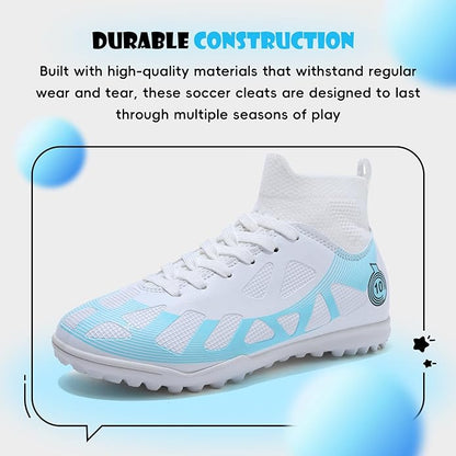 Soccer Cleats Kids Boys Girls Athletic Outdoor Football Shoes