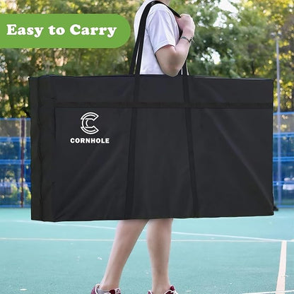 Cornhole Carrying Case, Regulation Size Cornhole Board Carrying Case for Travel, Cornhole Carrying Bag Fits 4’x2’ Board, Easy to Carry