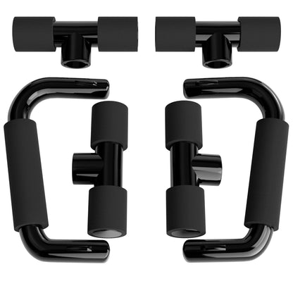 Readaeer Push Up Bars Gym Exercise Equipment Fitness 1 Pair Pushup Handles with Cushioned Foam Grip