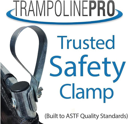 Trampoline Pro The Original Trampoline Slide and Climber Universal Trampoline Ladder Alternative Heavy Duty Steel Construction Fold and Stow Safely Easy to Climb & Slide