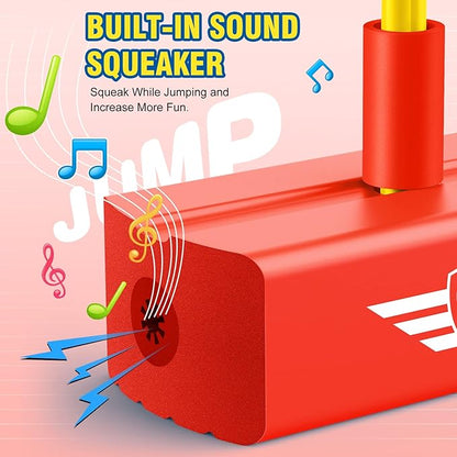 CUUGO LET'S GO! CG Jumping Promotes Growing Taller- Pogo Stick Foam Pogo Jumper for Kids, Toys for 3-12 Year Old Boys Girls Outdoor Toys Indoor Toys Fun Gifts Christmas Stocking Stuffers Gifts