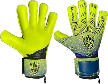 Soccer Goalie Goalkeeper Gloves for Kids Boys Youth & Adult,Latex Strong Grip Palms with Removable Finger Spines Protection Children Football Gloves for Training/Match(Sizes 5-10,6 Styles)