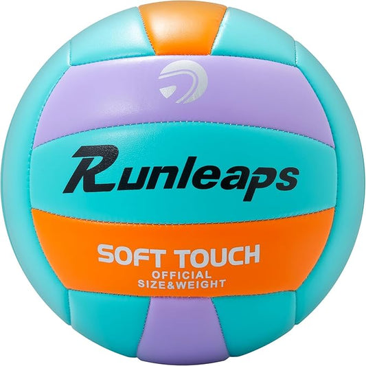 Beach Volleyball Official Size 5 Soft Waterproof Volleyball Sand Sports PU Ball for Indoor
