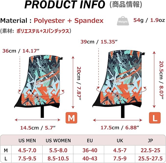 Azarxis Trail Gaiters Low Ankle Gators Shoes Boots Cover Breathable & Sand Protection for Men Women Running Triathlon Marathon Cycling Hiking Long Distance Backpacking Ourdoor Sports