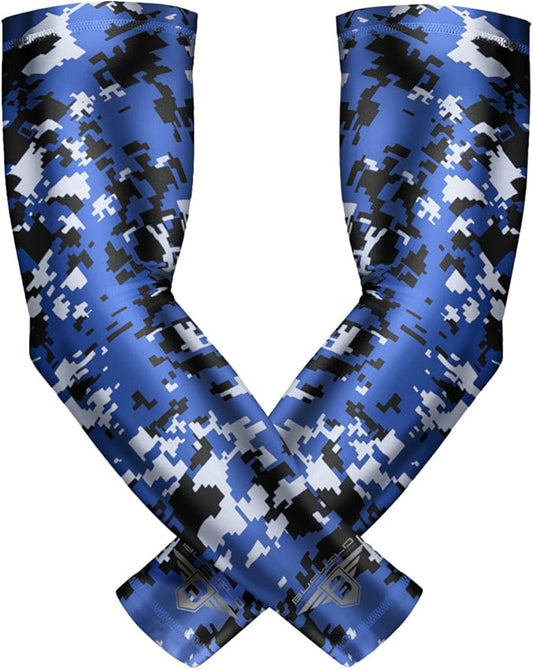 Bucwild Sports Baseball Arm Sleeve - Youth & Adult 1 Pair - Football Basketball Cycling Tennis