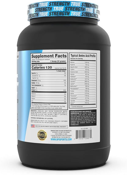 BPI Sports Hydro HD - 100% Hydrolyzed Whey Protein Powder - Muscle Growth, Recovery, 25g of Hydrolyzed Protein, Low Carb, Low Sugar, Fast Absorbing (23 Servings, Cinnamon Cereal)