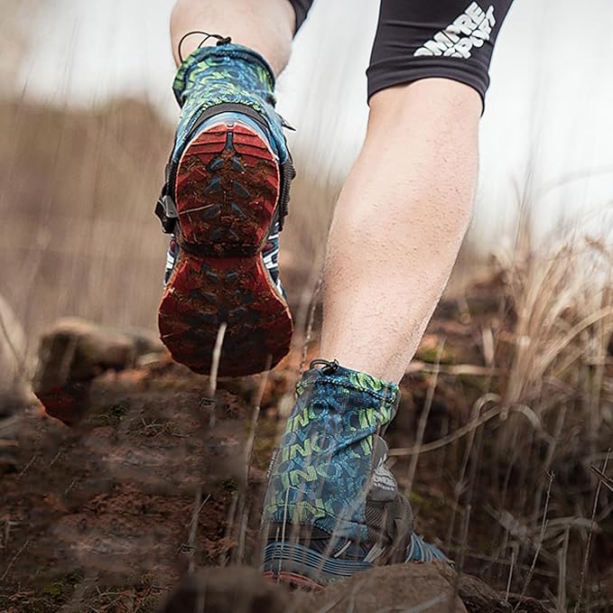 TRIWONDER Gaiters Low Gators Lightweight Waterproof Ankle Gaiters for Hiking Walking Backpacking