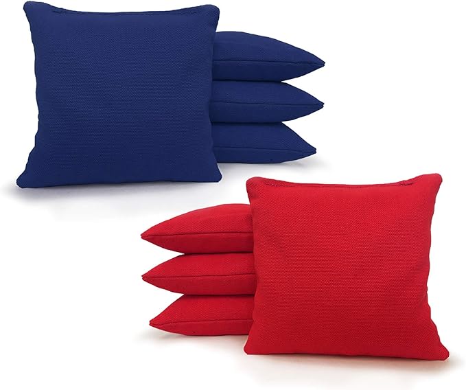 Tailgating Pros Cornhole Boards - 4'x2' Lightweight Cornhole Game- Includes Carrying Case, Set of 8 Corn Hole Bags & Tote