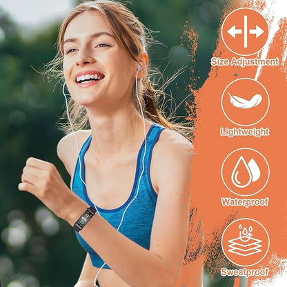 Watch Bands Replacement for ID115plus HR, Very Fit Pro Activity Fitness Tracker Wrist Bands Set, Multicolor Veryfitpro Smart Watch Strap Replacements