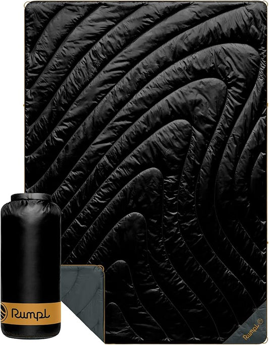 Rumpl Original Puffy Blanket - Warm, Water-Resistant Camping Blanket with 100% Recycled Synthetic