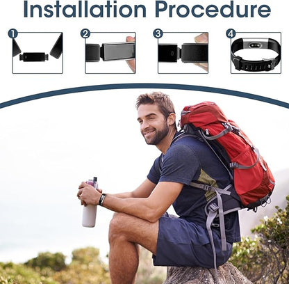 Watch Bands Replacement for ID115plus HR, Very Fit Pro Activity Fitness Tracker Wrist Bands Set, Multicolor Veryfitpro Smart Watch Strap Replacements