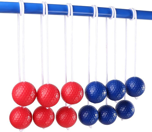 GSE Games & Sports Expert Replacement Ladder Ball for Toss Game Set, 6-Pack Tournament Quality