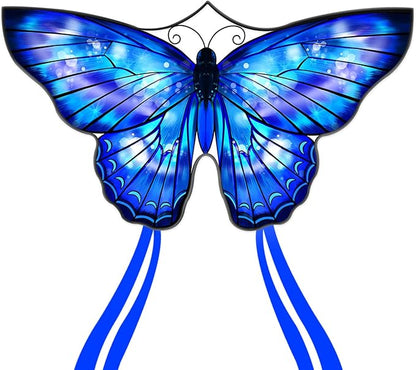 Mint's Colorful Life Butterfly Kite for Kids & Adults Easy to Fly, Large Single Line Kites with 300ft String Kite Handle