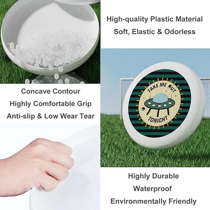 Sun and Snowflake Outdoor Flying Disc Hot and Cold Summer and Winter Element Ultimate Disc 175g for Boys Girls Men Women Birthday Christmas