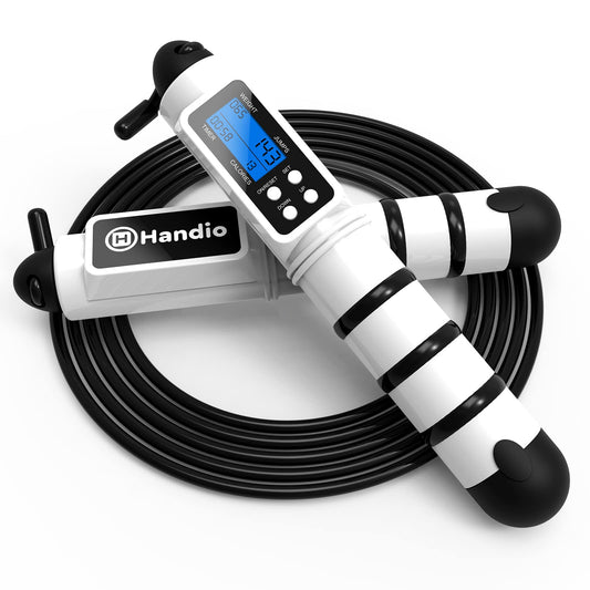 Jump Rope, H Handio Jump Rope with Counter, Workout Jumping Rope with Steel Ball Bearings