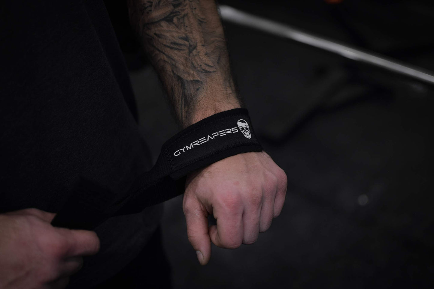 Gymreapers Lifting Wrist Straps for Weightlifting, Bodybuilding, Powerlifting, Strength Training, &