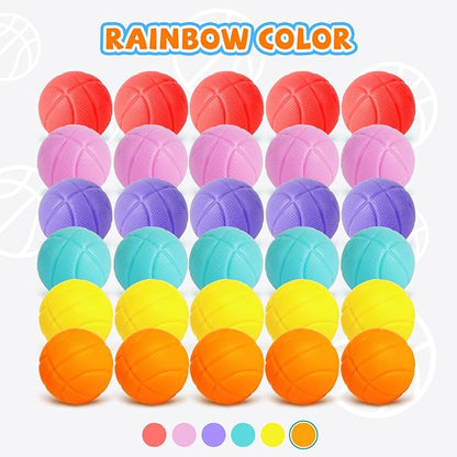 punkdog 30 PingPong Balls for Pop and Catch Ball Game - Outdoor Indoor Game Activities for Boys & Girls,Birthday and Christmas Party Favors Gifts for Kids Ages 4 5 6 7 8 10 12+ Years Old and Adults
