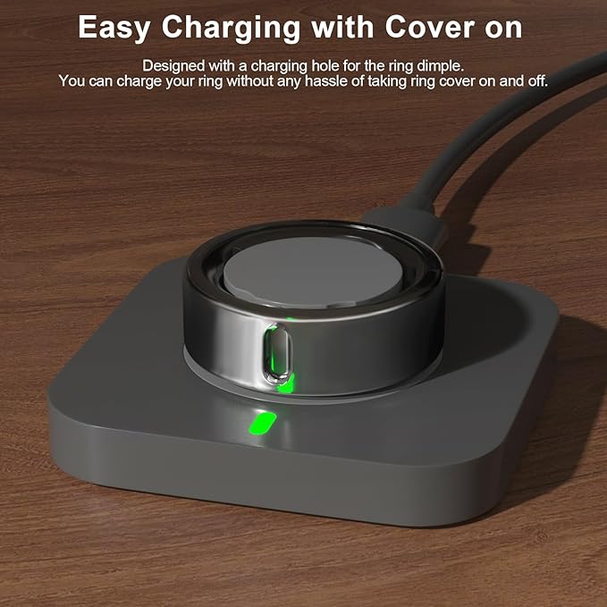 5 Pack Cover Compatible with Oura Ring Gen 4/Oura Ring Gen 3 Horizon/Heritage, Surport Charging with Cover on, Anti-Scratch TPU Protector for Oura Rings Accessories Women Men (Size 11)