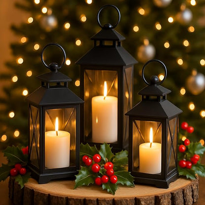 Ivory Pillar Candles Set, 12 Packs, 2.8 in x 4, 6, 8 Inch Assorted Size Unscented Pillar Candles Bulk for Home Decor, Long Burning Candle for Emergency, Holiday Dinner, Dripless & Smokeless