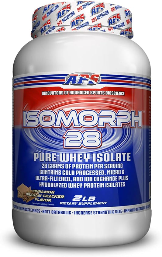 APS Nutrition Isomorph Protein Powder Supplement | Whey Protein Isolate | Ultra- Filtered | 28g