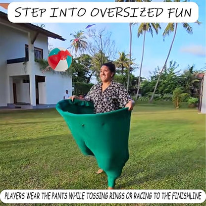 Granny Pants Yard Game, Granny Pants Outdoor Game, YardGames for Adults, with Bouncy Balls and Pump, Field Day Games for Adults, for Birthdays, BBQs, Beach and Backyard Games