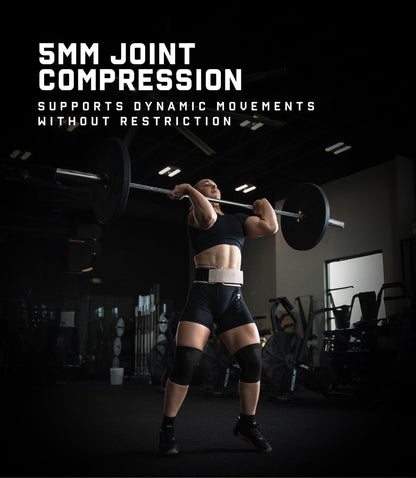 Gymreapers 5MM Knee Sleeves for Weightlifting, Squats, Powerlifting, and Functional Training