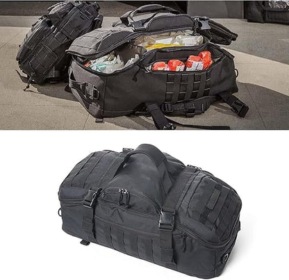 3 In 1 Tactical 45L Military Backpack Travel Duffle Bag for Weekender Gym Workout Deployment
