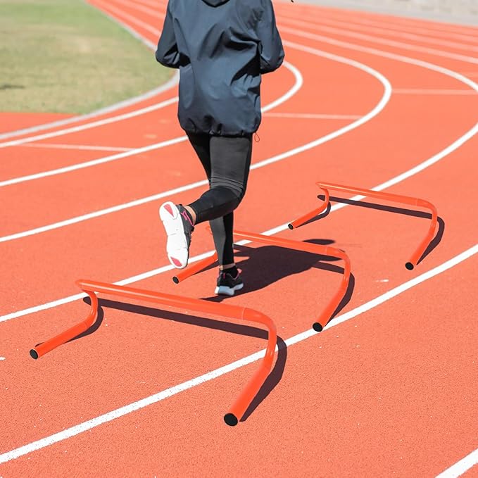 Agility Hurdles Detachable Speed Hurdles Spliced Agility Training Equipment for Soccer, Basketball and Track Drills
