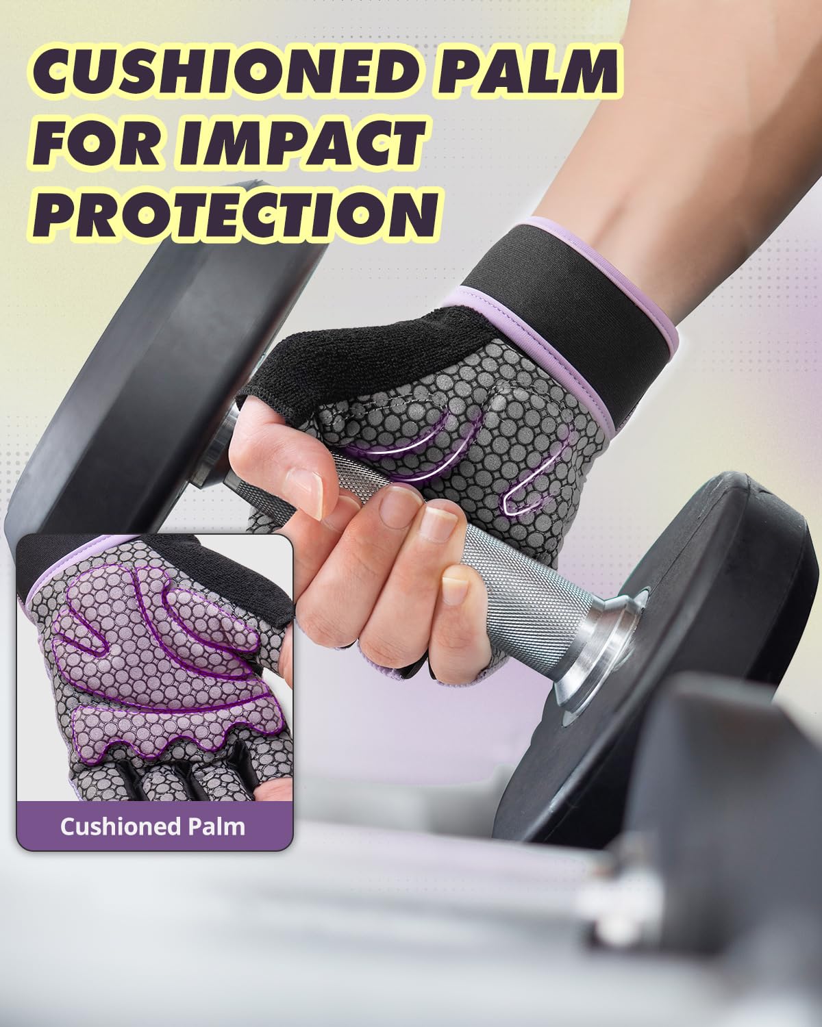 Trideer Weight Lifting Gloves for Women & Men, Wrist Support & Padded Palm