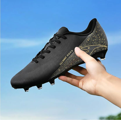 Mens Soccer Shoes Womens Indoor Outdoor Football Cleats Unisex Baseball Turf Shoe Youth Rugby Adult AG FG TF Football Boots Wide Training Sneaker