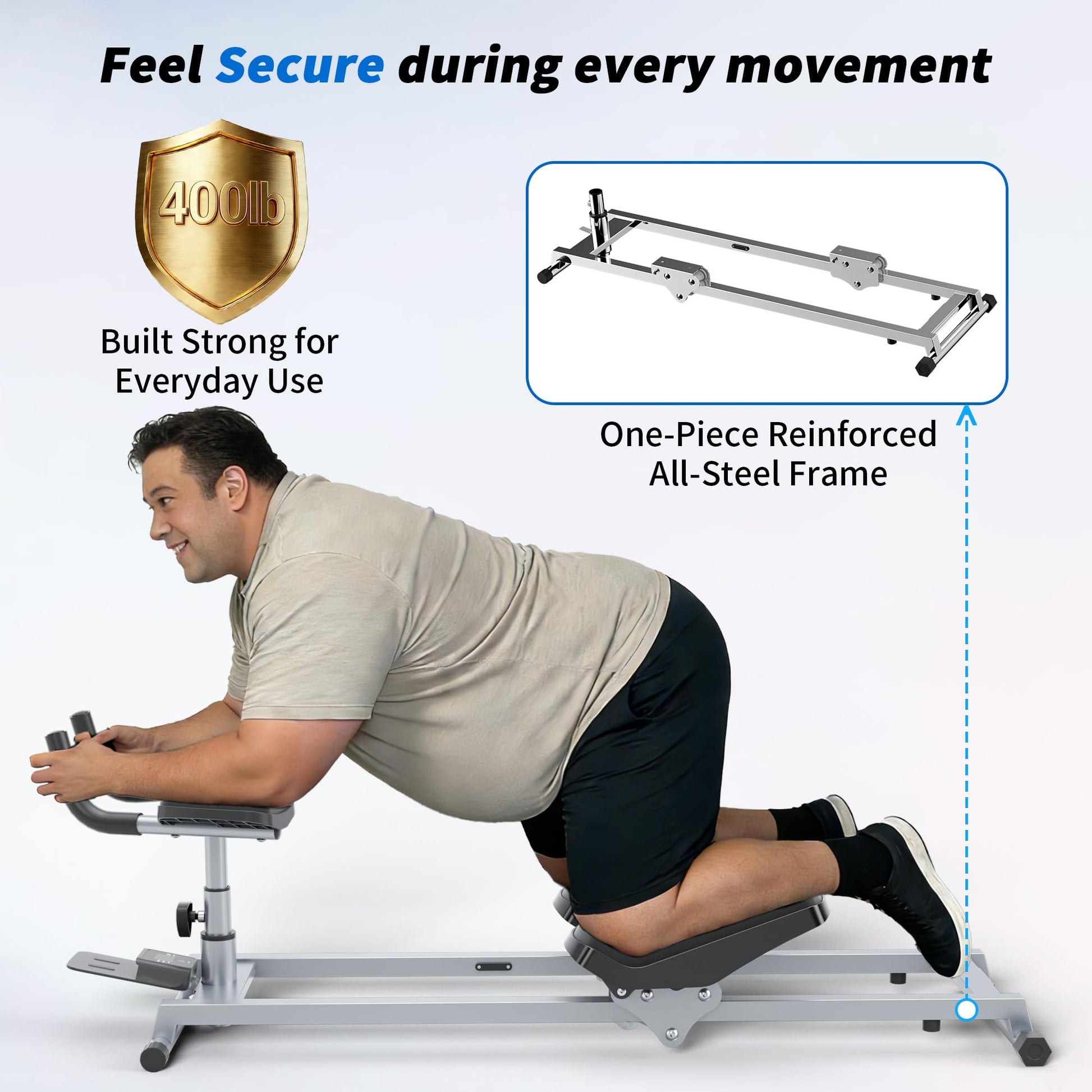 seanleecore Crawl & Spine Twist and Stretch Trainer – Full Body Low-Impact Cardio Machine with