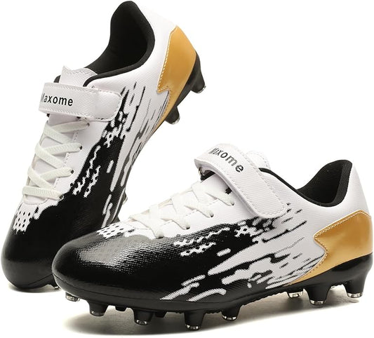 Kids Soccer Cleats Boys Girls Athletic Outdoor Youth Football Shoes Running & Training Lightweight