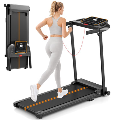 Treadmills for Home Walking Pad - Foldable Treadmill Under Desk with Handle Bar 0.6-6.2 MPH