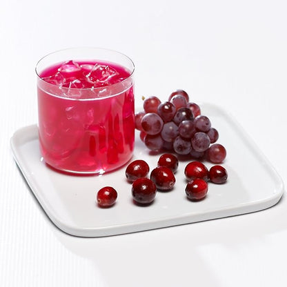 High Protein Fruit Flavored Powder Drink Mix, 15g Protein, Low Calorie, Sugar Free, Ideal Protein Compatible, 7 Servings Per Box (Cranberry Grape)