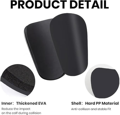 2 Pairs Mini Shin Guards Youth Soccer Tiny Shin Protective Pads Small Shin Guards Miniature Shin Pads Professional Protection for Soccer Players Kids Teenagers