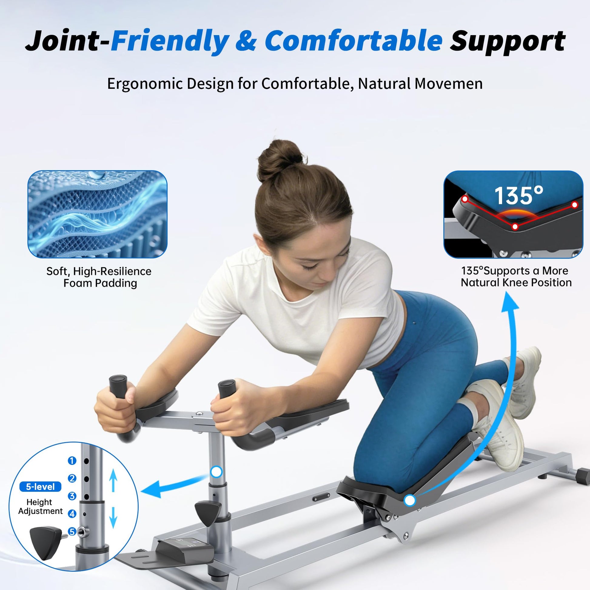 seanleecore Crawl & Spine Twist and Stretch Trainer – Full Body Low-Impact Cardio Machine with